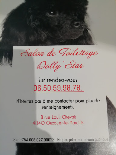 Dolly'star Salon de Toilettage, salon de toilettage sur Groomie.fr et au 8 Rue Louis Chevais, 41240 Beauce-la-Romaine