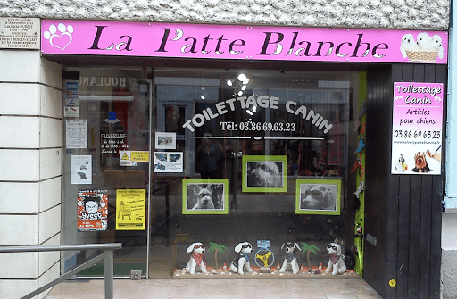 LA PATTE BLANCHE, salon de toilettage sur Groomie.fr et au 6 Rue du Pont, 58400 La Charité-sur-Loire