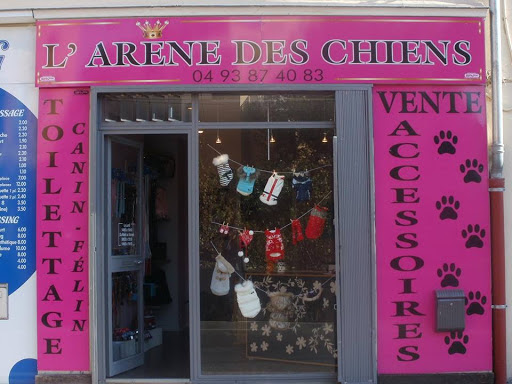 L'arène des chiens, salon de toilettage sur Groomie.fr et au 116 Av. des Arènes de Cimiez, 6000 Nice