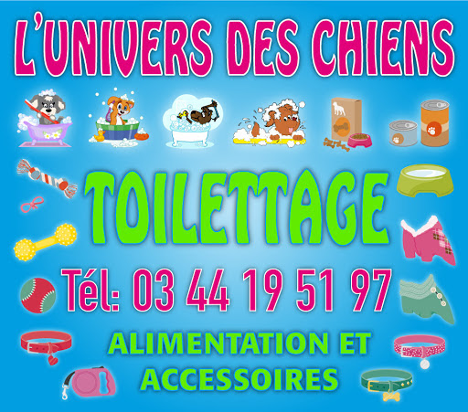 L'univers Des Chiens, salon de toilettage sur Groomie.fr et au 14 Rue Antoine-Laurent Lavoisier, 60600 Fitz-James